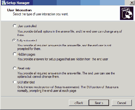 MS Setup Manager