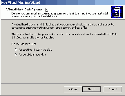 Настройка Microsoft VirtualPC