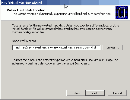 Настройка Microsoft VirtualPC
