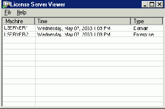 License Server Administration