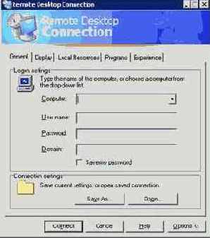 Клиент Remote Desktop Connection